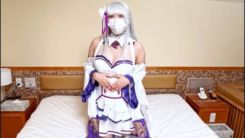 【无码】超可爱的天使级艾米莉亚酱一边颤抖腰部一边高潮到不行的大量中出情色自拍影像！热爱做爱的大屁股角色扮演者认真高潮！ FC2-PPV-4798406